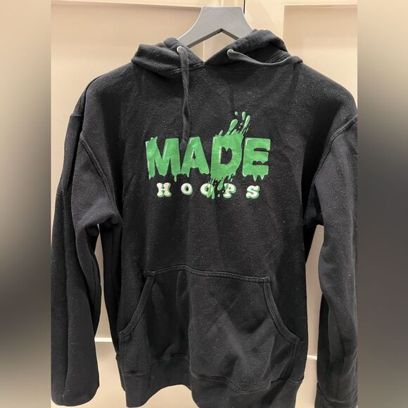 MADE HOOPS ESSENTIAL EMBROIDERED LOGO HOODIE XL - Picture 3 of 6